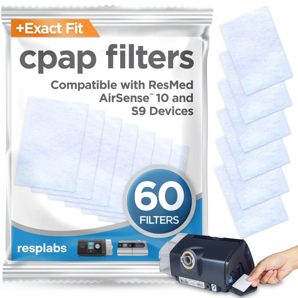 resplabs AirSense 10 / AirCurve 10 / S9 filters