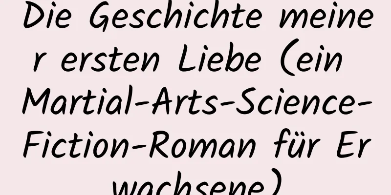 Die Geschichte meiner ersten Liebe (ein Martial-Arts-Science-Fiction-Roman für Erwachsene)