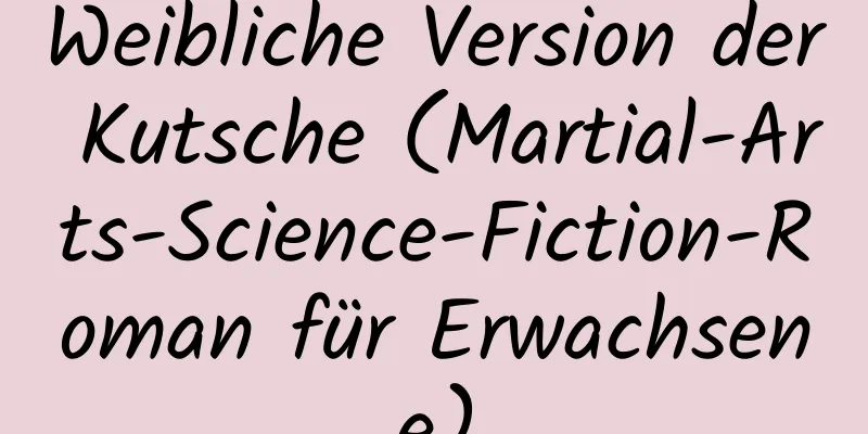 Weibliche Version der Kutsche (Martial-Arts-Science-Fiction-Roman für Erwachsene)