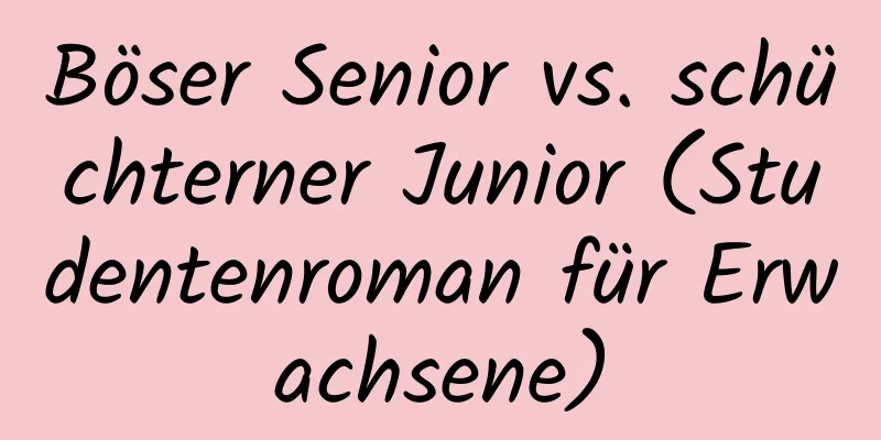 Böser Senior vs. schüchterner Junior (Studentenroman für Erwachsene)