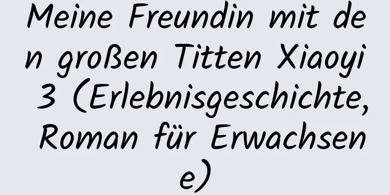 Meine Freundin mit den großen Titten Xiaoyi 3 (Erlebnisgeschichte, Roman für Erwachsene)