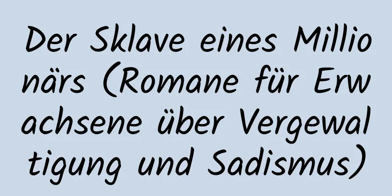 Der Sklave eines Millionärs (Romane für Erwachsene über Vergewaltigung und Sadismus)