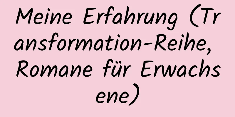 Meine Erfahrung (Transformation-Reihe, Romane für Erwachsene)