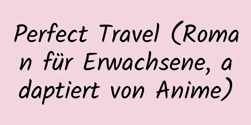 Perfect Travel (Roman für Erwachsene, adaptiert von Anime)