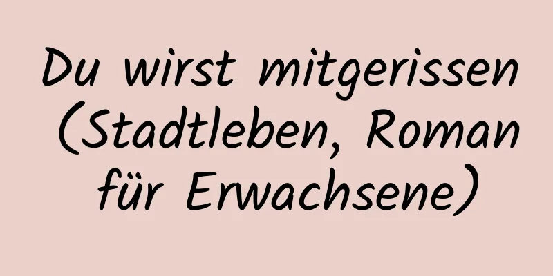 Du wirst mitgerissen (Stadtleben, Roman für Erwachsene)