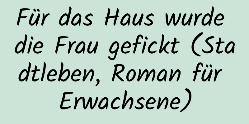 Für das Haus wurde die Frau gefickt (Stadtleben, Roman für Erwachsene)