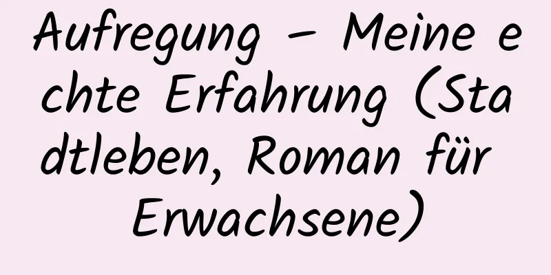 Aufregung – Meine echte Erfahrung (Stadtleben, Roman für Erwachsene)