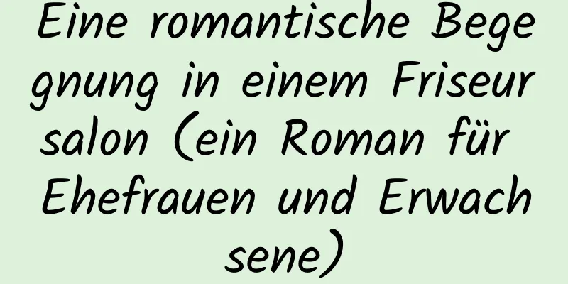 Eine romantische Begegnung in einem Friseursalon (ein Roman für Ehefrauen und Erwachsene)