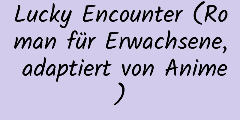 Lucky Encounter (Roman für Erwachsene, adaptiert von Anime)