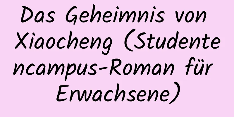 Das Geheimnis von Xiaocheng (Studentencampus-Roman für Erwachsene)