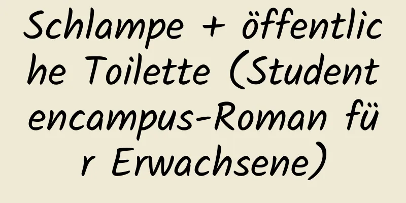 Schlampe + öffentliche Toilette (Studentencampus-Roman für Erwachsene)