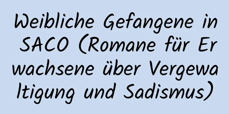 Weibliche Gefangene in SACO (Romane für Erwachsene über Vergewaltigung und Sadismus)