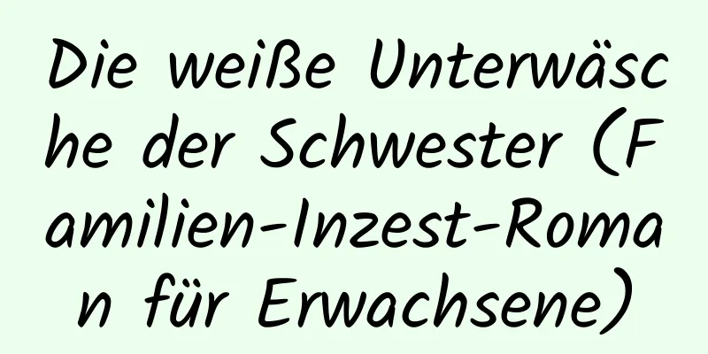 Die weiße Unterwäsche der Schwester (Familien-Inzest-Roman für Erwachsene)