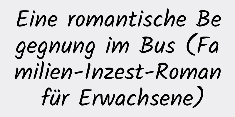 Eine romantische Begegnung im Bus (Familien-Inzest-Roman für Erwachsene)