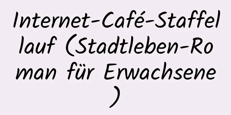 Internet-Café-Staffellauf (Stadtleben-Roman für Erwachsene)