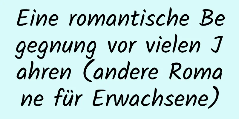 Eine romantische Begegnung vor vielen Jahren (andere Romane für Erwachsene)