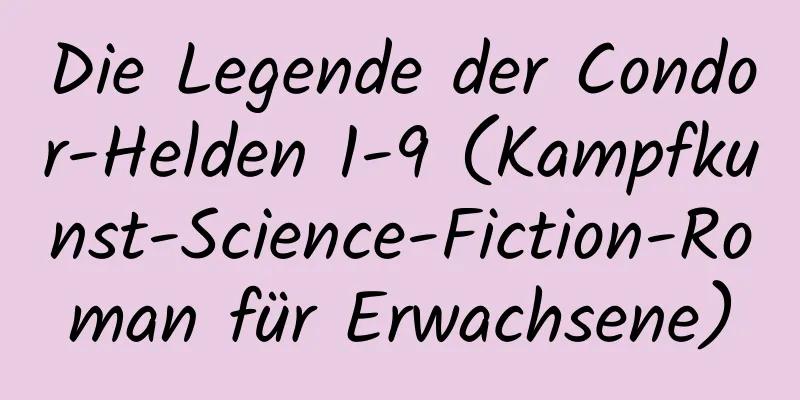 Die Legende der Condor-Helden 1-9 (Kampfkunst-Science-Fiction-Roman für Erwachsene)