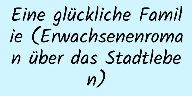 Eine glückliche Familie (Erwachsenenroman über das Stadtleben)