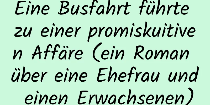 Eine Busfahrt führte zu einer promiskuitiven Affäre (ein Roman über eine Ehefrau und einen Erwachsenen)