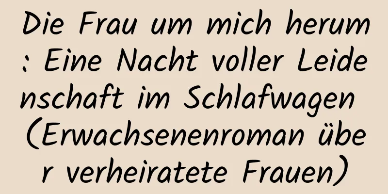 Die Frau um mich herum: Eine Nacht voller Leidenschaft im Schlafwagen (Erwachsenenroman über verheiratete Frauen)