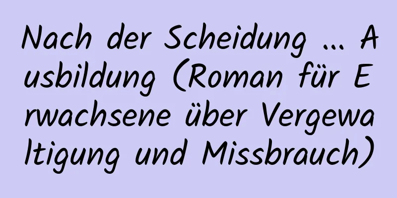 Nach der Scheidung ... Ausbildung (Roman für Erwachsene über Vergewaltigung und Missbrauch)