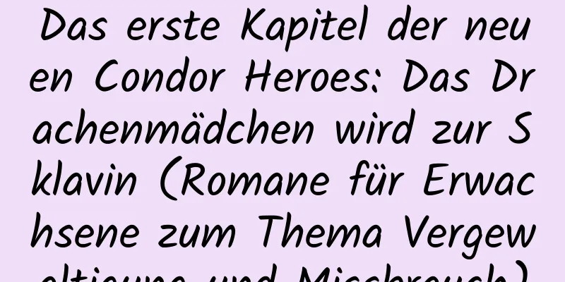 Das erste Kapitel der neuen Condor Heroes: Das Drachenmädchen wird zur Sklavin (Romane für Erwachsene zum Thema Vergewaltigung und Missbrauch)