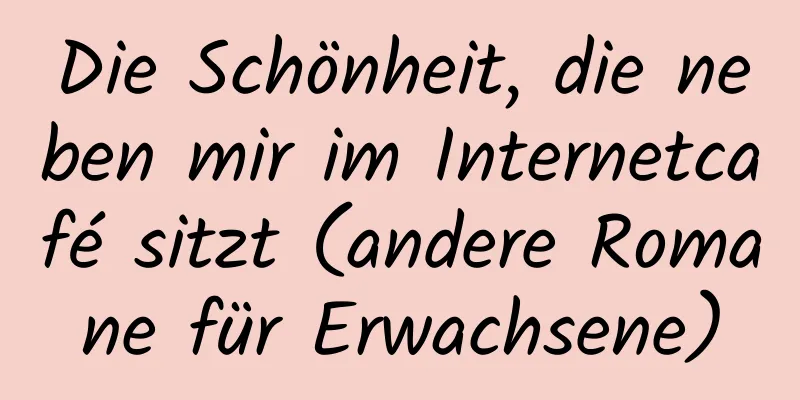 Die Schönheit, die neben mir im Internetcafé sitzt (andere Romane für Erwachsene)