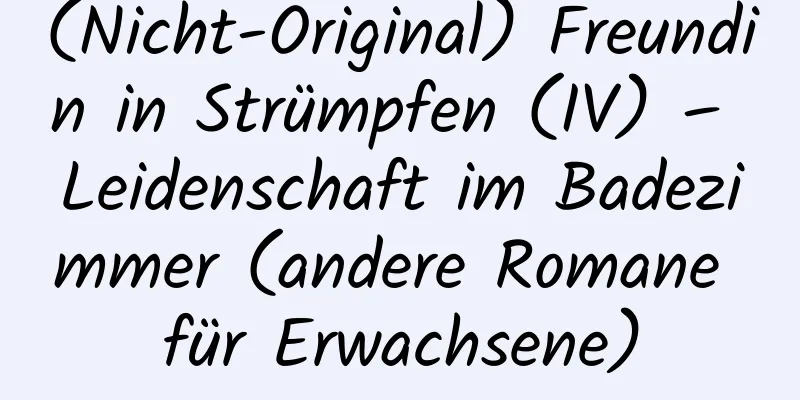 (Nicht-Original) Freundin in Strümpfen (IV) – Leidenschaft im Badezimmer (andere Romane für Erwachsene)