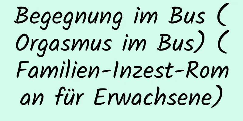 Begegnung im Bus (Orgasmus im Bus) (Familien-Inzest-Roman für Erwachsene)