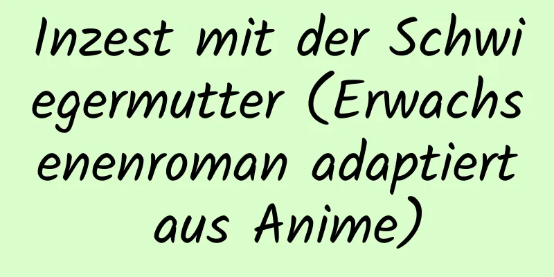 Inzest mit der Schwiegermutter (Erwachsenenroman adaptiert aus Anime)