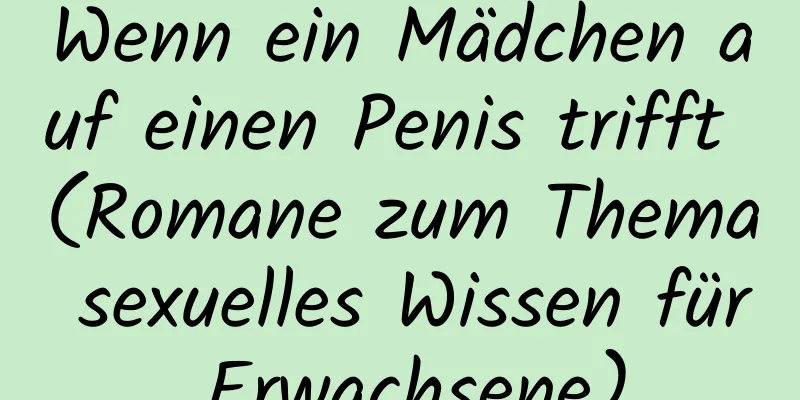 Wenn ein Mädchen auf einen Penis trifft (Romane zum Thema sexuelles Wissen für Erwachsene)