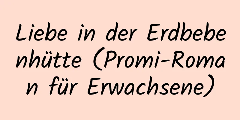 Liebe in der Erdbebenhütte (Promi-Roman für Erwachsene)