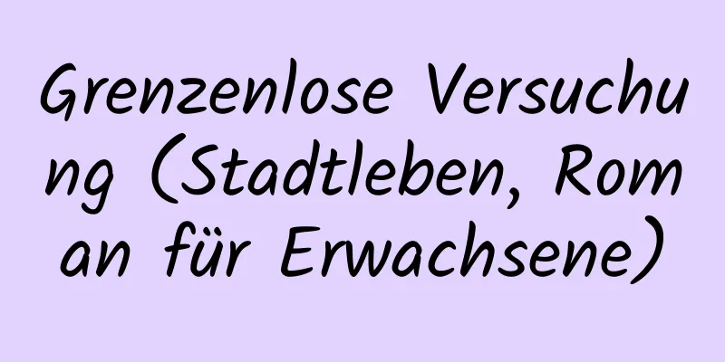 Grenzenlose Versuchung (Stadtleben, Roman für Erwachsene)