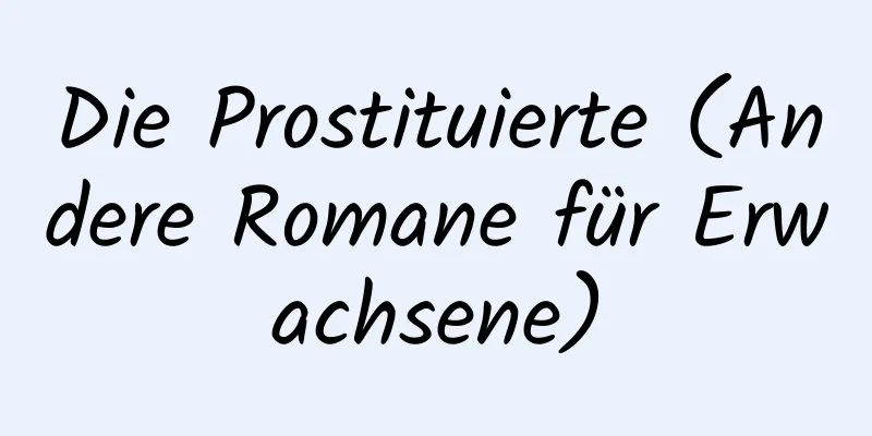 Die Prostituierte (Andere Romane für Erwachsene)