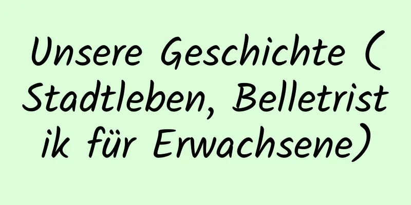 Unsere Geschichte (Stadtleben, Belletristik für Erwachsene)