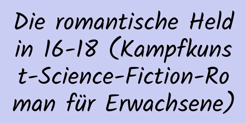 Die romantische Heldin 16-18 (Kampfkunst-Science-Fiction-Roman für Erwachsene)