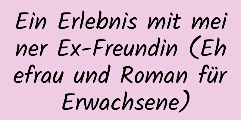 Ein Erlebnis mit meiner Ex-Freundin (Ehefrau und Roman für Erwachsene)