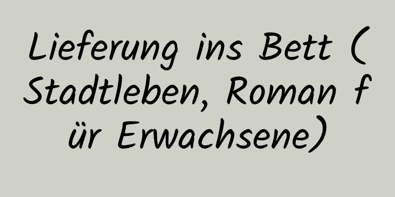 Lieferung ins Bett (Stadtleben, Roman für Erwachsene)