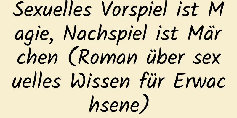 Sexuelles Vorspiel ist Magie, Nachspiel ist Märchen (Roman über sexuelles Wissen für Erwachsene)