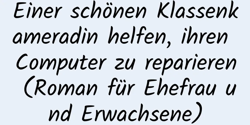 Einer schönen Klassenkameradin helfen, ihren Computer zu reparieren (Roman für Ehefrau und Erwachsene)