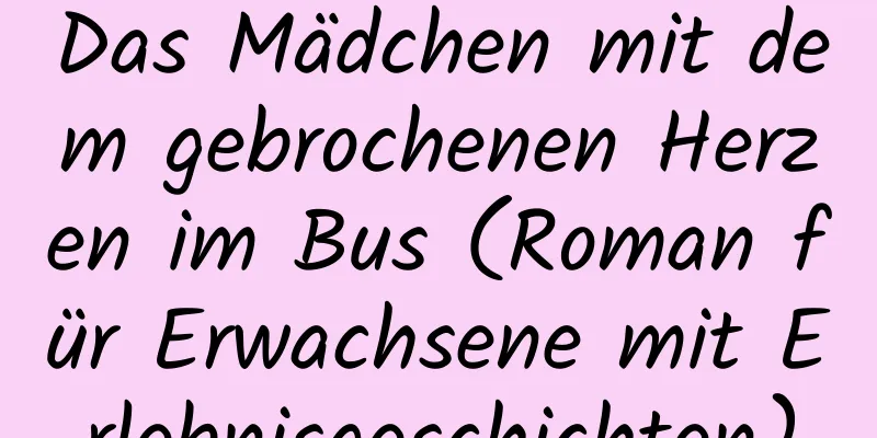 Das Mädchen mit dem gebrochenen Herzen im Bus (Roman für Erwachsene mit Erlebnisgeschichten)