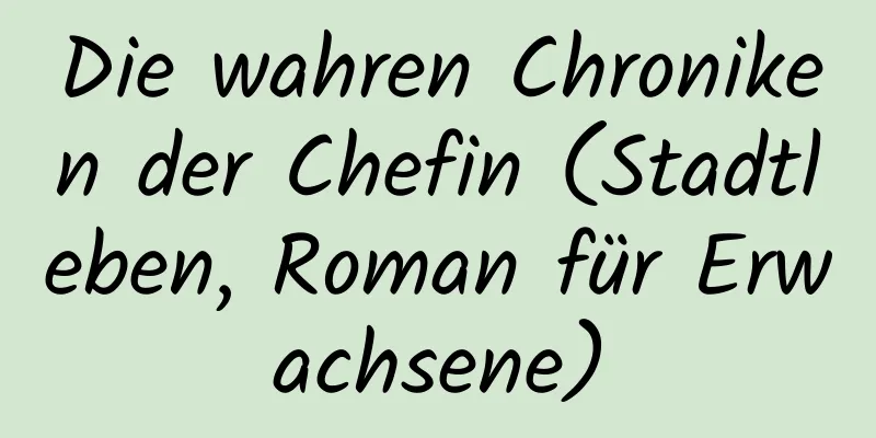 Die wahren Chroniken der Chefin (Stadtleben, Roman für Erwachsene)