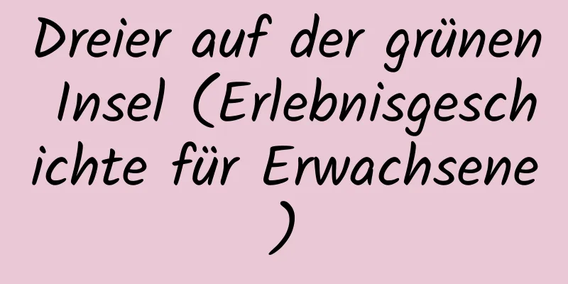 Dreier auf der grünen Insel (Erlebnisgeschichte für Erwachsene)