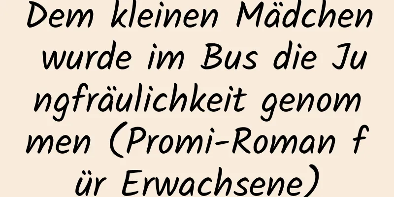 Dem kleinen Mädchen wurde im Bus die Jungfräulichkeit genommen (Promi-Roman für Erwachsene)