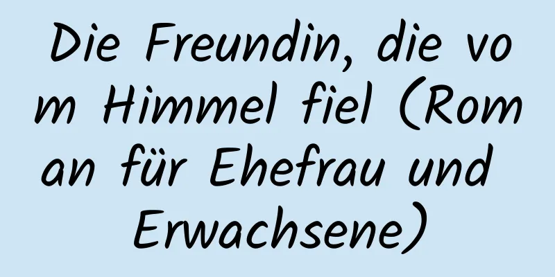 Die Freundin, die vom Himmel fiel (Roman für Ehefrau und Erwachsene)