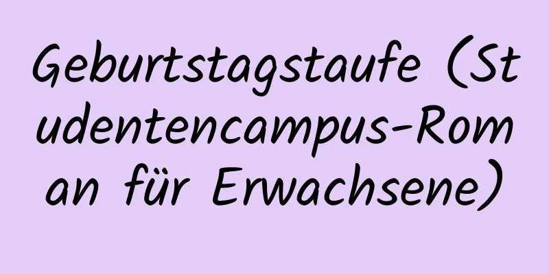 Geburtstagstaufe (Studentencampus-Roman für Erwachsene)