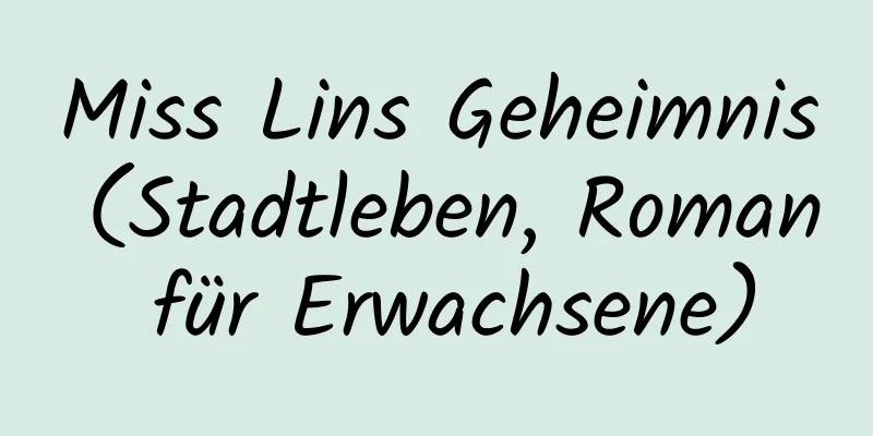 Miss Lins Geheimnis (Stadtleben, Roman für Erwachsene)