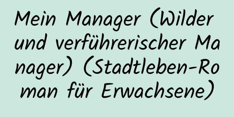 Mein Manager (Wilder und verführerischer Manager) (Stadtleben-Roman für Erwachsene)