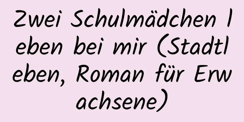 Zwei Schulmädchen leben bei mir (Stadtleben, Roman für Erwachsene)