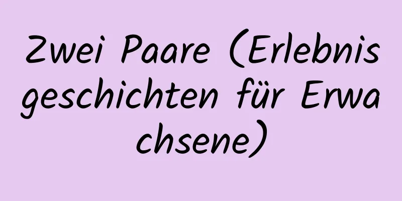 Zwei Paare (Erlebnisgeschichten für Erwachsene)